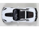 2019 Chevrolet Corvette C7 ZR1 Arctic White with Carbon Top 1/18 Model Car Autoart 71270