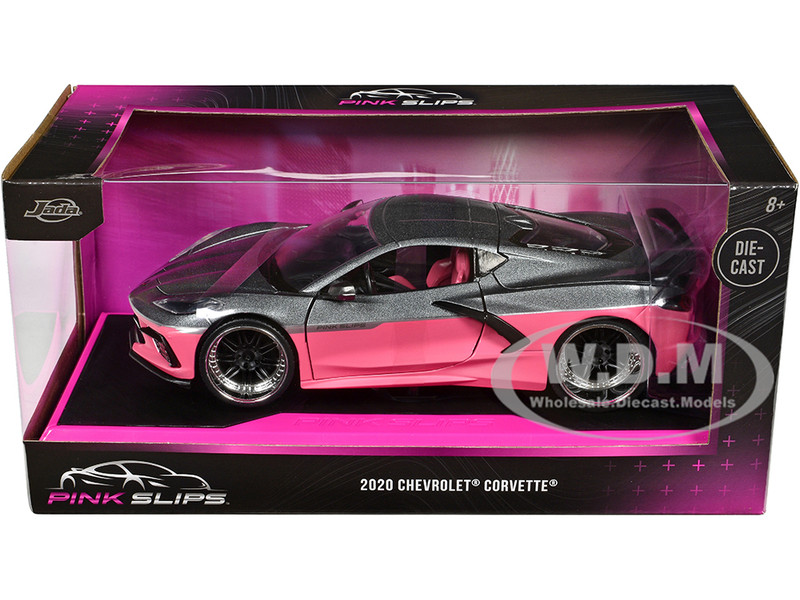 未開封 PINK SLIPS BATMOBILE & CORVETTE Amazon.com: Pink Slips 1:24 W2 2020 Chevy Corvette Stingray