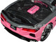 2020 Chevrolet Corvette Gray Metallic and Pink Pink Slips Series 1/24 Diecast Model Car Jada 35068