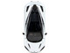 McLaren 720S White Metallic with Black Top Pink Slips Series 1/24 Diecast Model Car Jada 35294