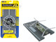 Boeing CH 47 Chinook Helicopter Olive Camouflage United States Army with Runway Section Diecast Model Runway24 RW062