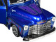 1950 Chevrolet 3100 Pickup Truck Lowrider Candy Blue with Graphics Lowriders Series 1/25 Diecast Model Car Maisto 32545BL