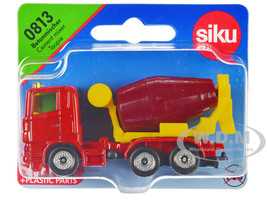 Cement Mixer Red and Yellow Diecast Model Siku 0813