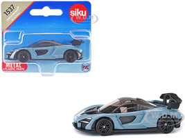 McLaren Senna Blue with Black Top Diecast Model Car Siku 1537