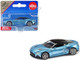 Aston Martin DBS Superleggera Blue Metallic with Black Top Diecast Model Car Siku 1582