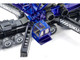 Heavy Mobile Crane Blue and Black with Extenders and Lifting Block 1/55 Diecast Models Siku 4810