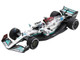 Mercedes AMG W13 E Performance #63 George Russell Petronas Formula One F1 Belgian GP 2022 with Acrylic Display Case 1/18 Model Car Spark 18S771