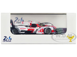 Toyota GR010 Hybrid #7 Mike Conway Kamui Kobayashi Jose Maria Lopez Toyota Gazoo Racing Winner 24 Hours of Le Mans (2021) 1/87 HO Diecast Model Car Spark 87LM21