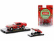 Coca Cola Set of 3 pieces Release 34 Limited Edition to 10000 pieces Worldwide 1/64 Diecast Model Cars M2 Machines 52500-A34