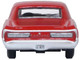 1966 Pontiac GTO Montero Red 1/87 (HO) Scale Diecast Model Car Oxford Diecast 87PG66002