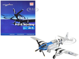 North American P 51C Mustang Fighter Aircraft Princess Elizabeth Gathering of Mustangs and Legends United Kingdom 2007 United States Air Force Air Power Series 1/48 Diecast Model Hobby Master HA8516
