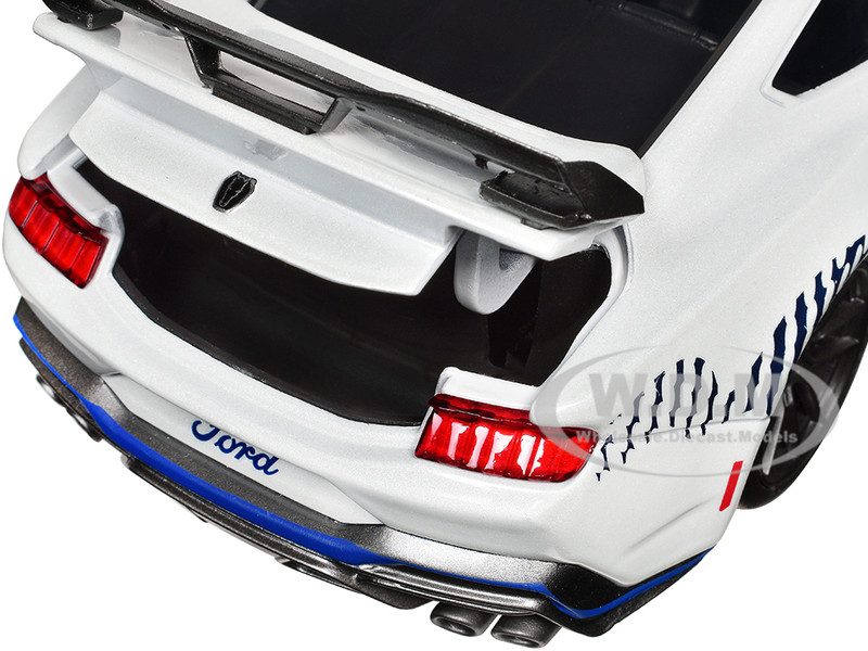 2024 Ford Mustang Dark House White with Mustang Horse