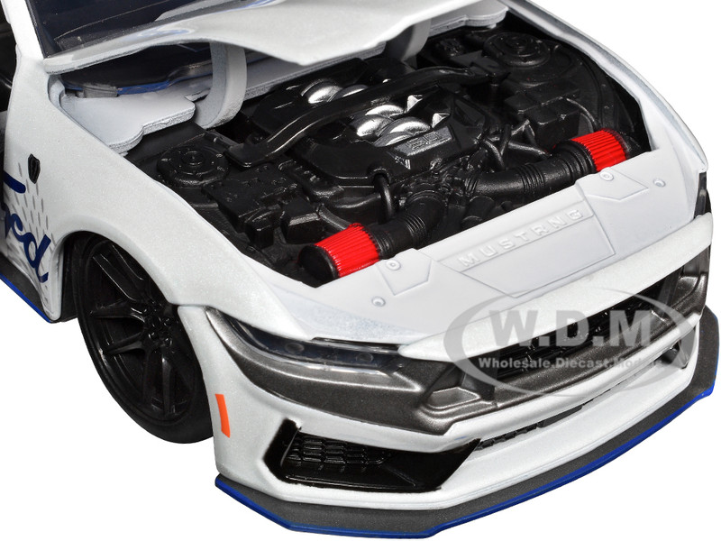 2024 Ford Mustang Dark House White with Mustang Horse
