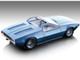 1966 De Tomaso Mangusta Spyder Blue Metallic Limited Edition to 40 pieces Worldwide 1/18 Model Car Tecnomodel TM18-269D