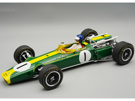 Lotus 43 #1 Jim Clark Team Lotus Winner Formula One F1 United States GP 1966 with Driver Figure Limited Edition to 100 pieces Worldwide 1/18 Model Car Tecnomodel TMD18-188A
