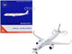 Airbus A321neo Commercial Aircraft Ural Airlines White with Blue Tail 1/400 Diecast Model Airplane GeminiJets GJ2195