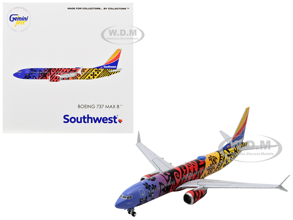 Boeing 737 MAX 8 Commercial Aircraft Southwest Airlines Imua One
