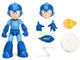 Mega Man 4 5 Moveable Figure with Accessories and Alternate Head and Hands Mega Man 1987 Video Game model Jada 34221