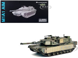 United States M1A1 AIM Tank 8th Tank Battalion II MEB US Marine Corps Iraq 2003 NEO Dragon Armor Series 1/72 Plastic Model Dragon Models 63182