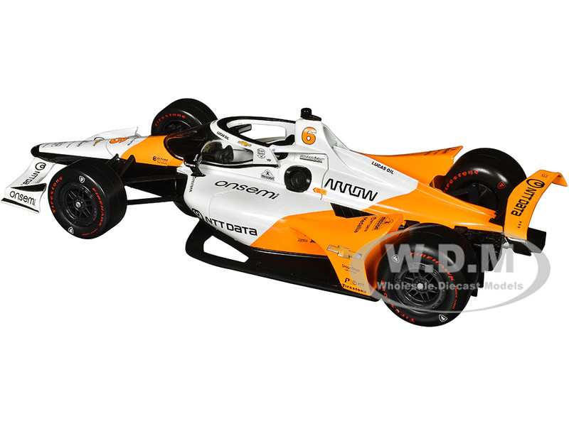 Dallara IndyCar #6 Felix Rosenqvist NTT DATA Arrow McLaren