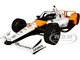 Dallara IndyCar #6 Felix Rosenqvist NTT DATA Arrow McLaren 60th Anniversary Triple Crown Accolade Indianapolis 500 Livery NTT IndyCar Series 2023 1/18 Diecast Model Car Greenlight 11225