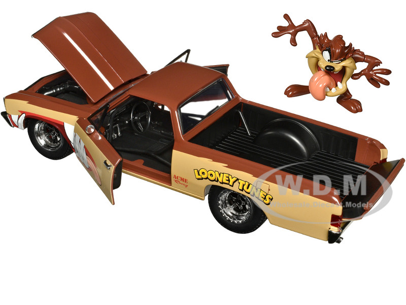 JadaTOYS LOONEY TUNES 1957 CHEVY EL CAMINO w/ TASMANIAN