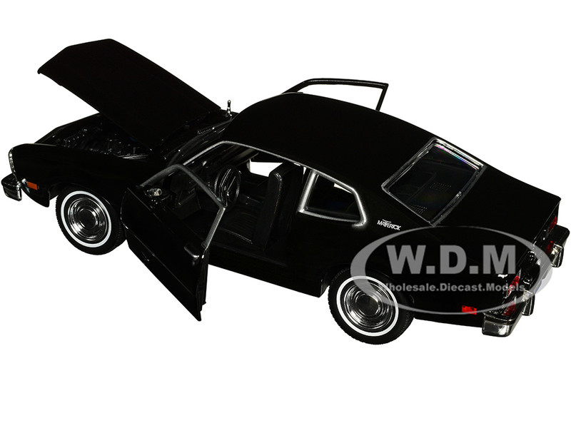 1974 Ford Maverick Black Forgotten Classics Series 1/24 Diecast