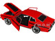 1971 Mercury Comet GT Red with Black Stripes Forgotten Classics Series 1/24 Diecast Model Car Motormax 79047R