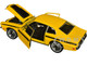 1971 Mercury Comet GT Yellow with Black Stripes Forgotten Classics Series 1/24 Diecast Model Car Motormax 79047Y