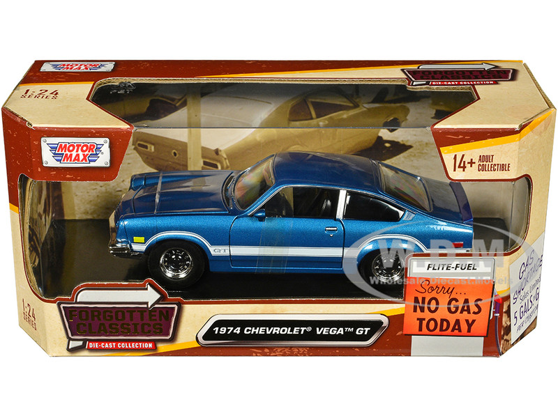 1974 CHEVROLET VEGA GT BLUE 
