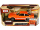 1974 Chevrolet Vega GT Orange Metallic with White Stripes Forgotten Classics Series 1/24 Diecast Model Car Motormax 79048OR