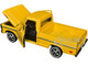 1972 Ford F 100 Pickup Truck Yellow Timeless Legends Series 1/24 Diecast Model Car Motormax 79384Y