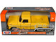 1972 Ford F 100 Pickup Truck Yellow Timeless Legends Series 1/24 Diecast Model Car Motormax 79384Y