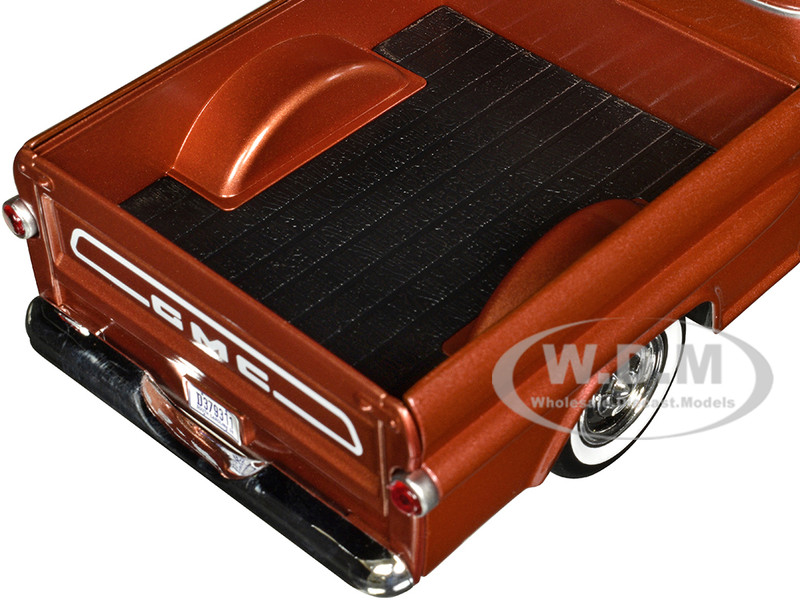 1958 GMC 100 Wideside Pickup Truck Brown Metallic Timeless