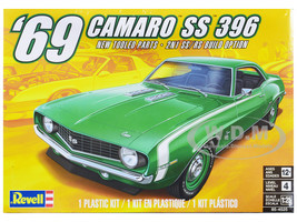 Level 4 Model Kit 1969 Chevrolet Camaro 396 2-in-1 Kit 1/25 Scale Model Revell 85-4525