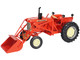 Allis Chalmers D 15 Wide Front Tractor with Loader Orange Classic Series 1/16 Diecast Model SpecCast SCT939