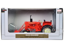 Allis Chalmers D 15 Wide Front Tractor with Loader Orange Classic Series 1/16 Diecast Model SpecCast SCT939