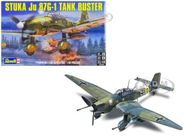 Level 4 Model Kit Junkers STUKA JU 87G 1 Tank Buster Bomber Aircraft 1/48 Scale Model Revell 85-5270