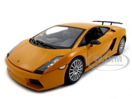 Lamborghini Gallardo Superleggera Orange 1/18 Diecast Model Car Motormax 73181