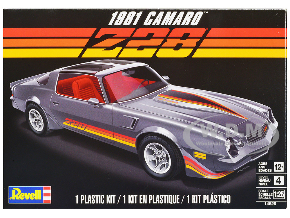 ミニカーセット 4台 '81 CHEVY CAMARO 他 Amazon.com: Revell 14526 1981 Chevrolet Camaro 1:25 Scale 37