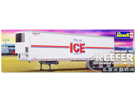 Level 4 Model Kit Fruehauf 40 Refrigerated Trailer Polar ICE 1/32 Scale Model Revell 14541