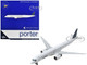 Embraer E195 E2 Commercial Aircraft Porter Airlines White with Blue Tail 1/400 Diecast Model Airplane GeminiJets GJ2198
