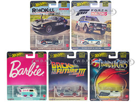 Pop Culture 2024 5 piece Set A Premium Series Diecast Model Cars Hot Wheels HXD63-956A