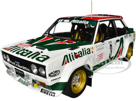 Fiat 131 Abarth #3 Markku Alen Ilkka Kivimaki 3rd Place Rallye Montecarlo 1979 Competition Series 1/18 Diecast Model Car Solido S1806005