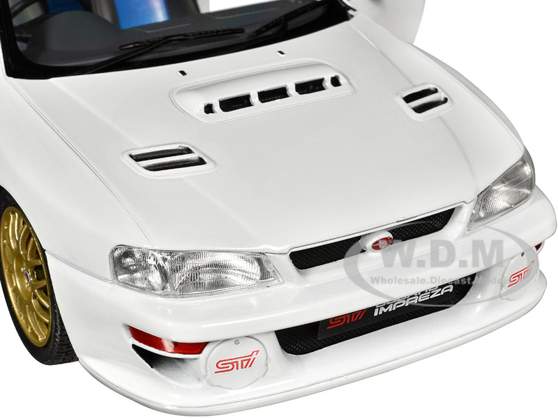 1998 Subaru Impreza 22B RHD Right Hand Drive Pure White with Gold