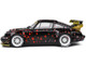 2021 RWB Aoki Matt Black with Cherry Blossom Graphics Rauh WeltBegriff 1/18 Diecast Model Car Solido S1807507