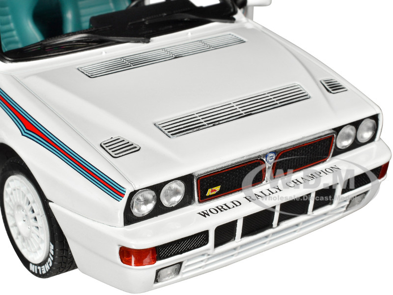 1992 LANCIA DELTA HF INTEGRALE EVO 1 MARTINI 6 WHITE 1/18 BY