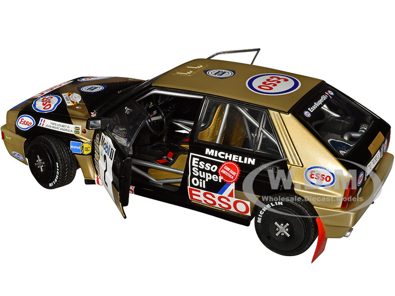 LANCIA DELTA HF INTEGRALE #2 3RD PL ADAC RALLY GERMANY 1989 1/18