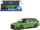 2022 Audi ABT RS 6 R Java Green Metallic with Black Top 1/43 Diecast Model Car Solido S4310705