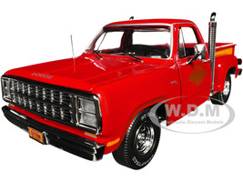 1979 Dodge Adventurer 150 Pickup Truck Canyon Red Li l Red Express 1/18 Diecast Model Car Auto World AW319